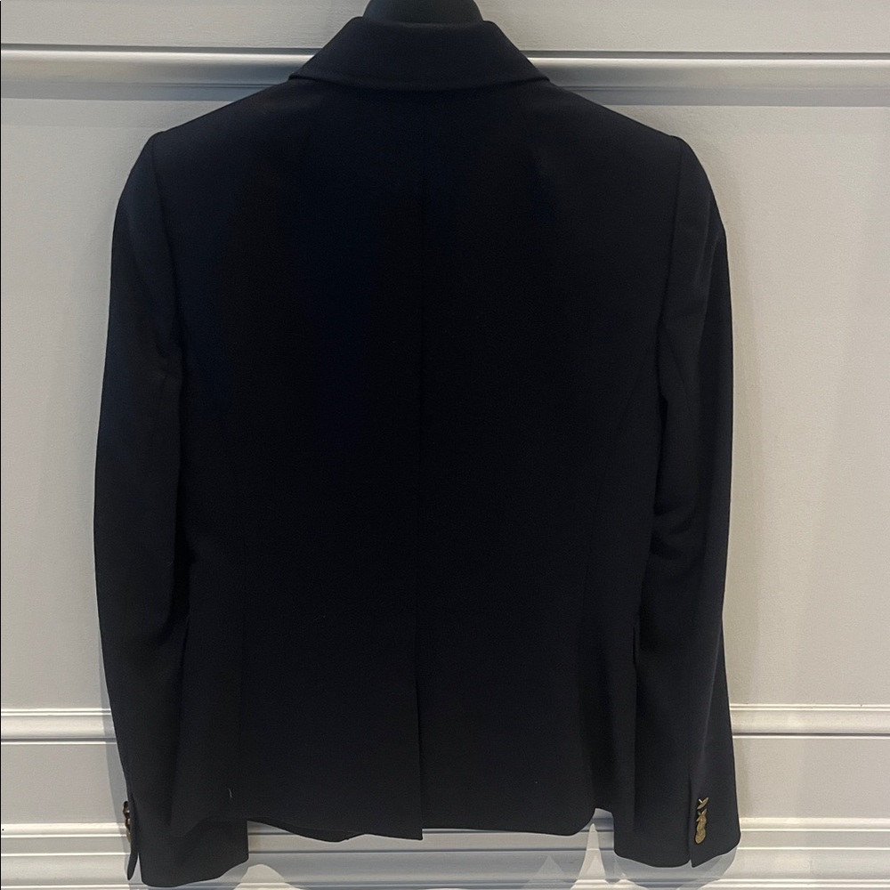 J. Crew Navy Blue Wool Blazer - Picture 7 of 9